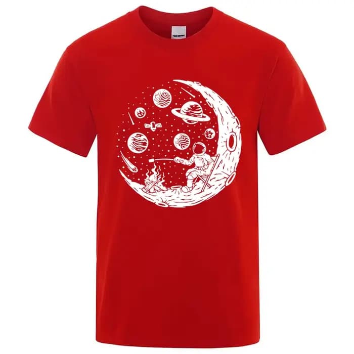 T-shirt pour homme en coton mélangé de haute qualité