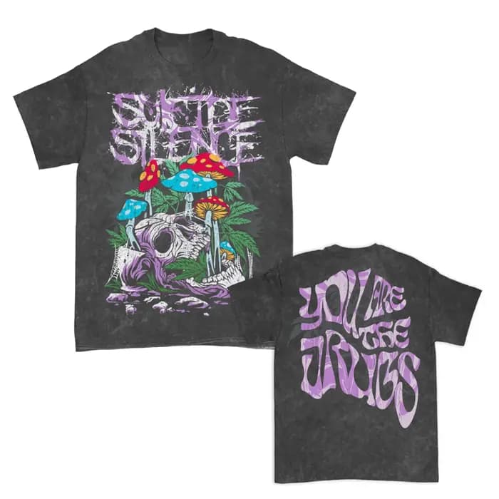  T-shirt en coton unisexe avec motif du groupe de punk américain Suicide Silence 2026