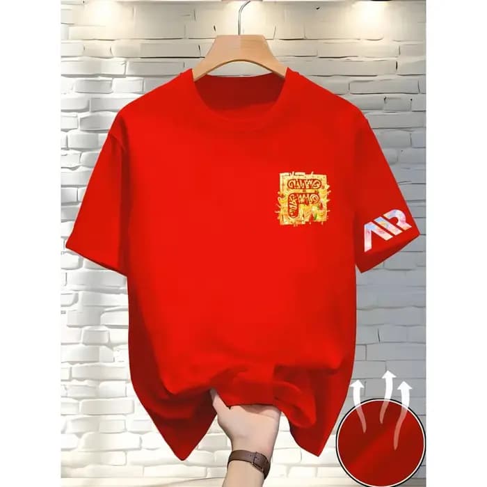 T-shirt décontracté à col ras du cou pour hommes/femmes, imprimé renard et léopard, tendance Y2K, haut de gamme, haute qualité, pour le sport et le fitness