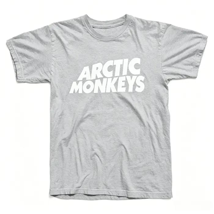 T-shirt graphique pour homme Rock Band Arctic Monkeys