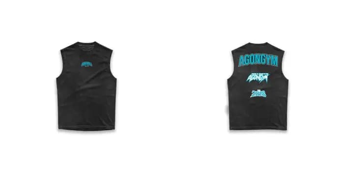 AGONGYM Muscle Guys marque musculation lavé hommes Singlet gymnases Stringer débardeur