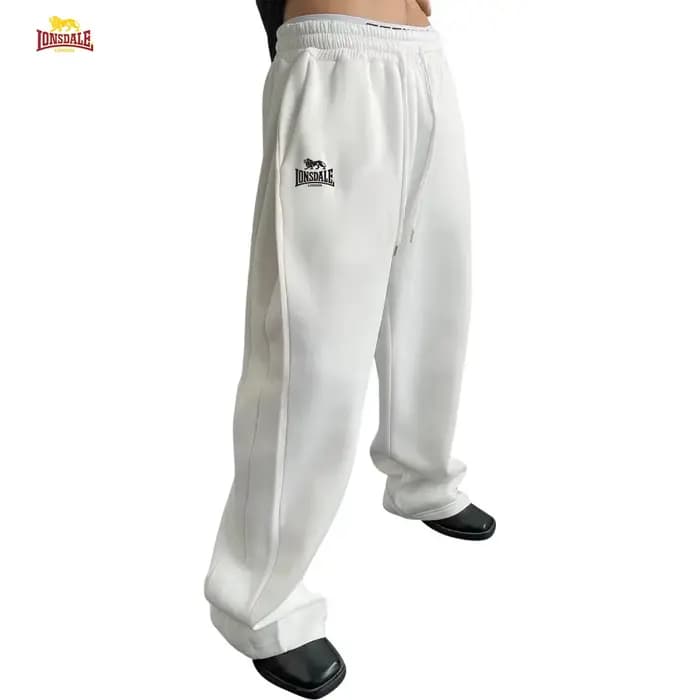 Pantalons amples imprimés LONSDALE pour hommes, pulls longs pour hommes et femmes de style européen