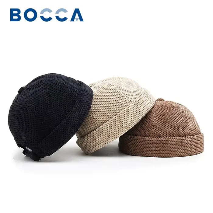 Bocca – bonnet dôme rétro pour hommes et femmes