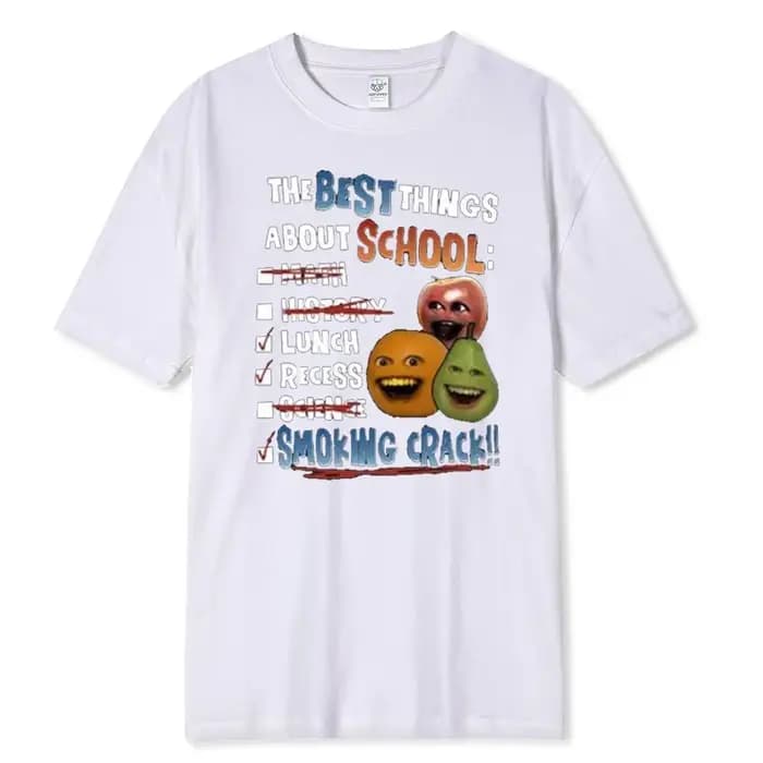 T-shirt ennuyeux les meilleures choses à l'école