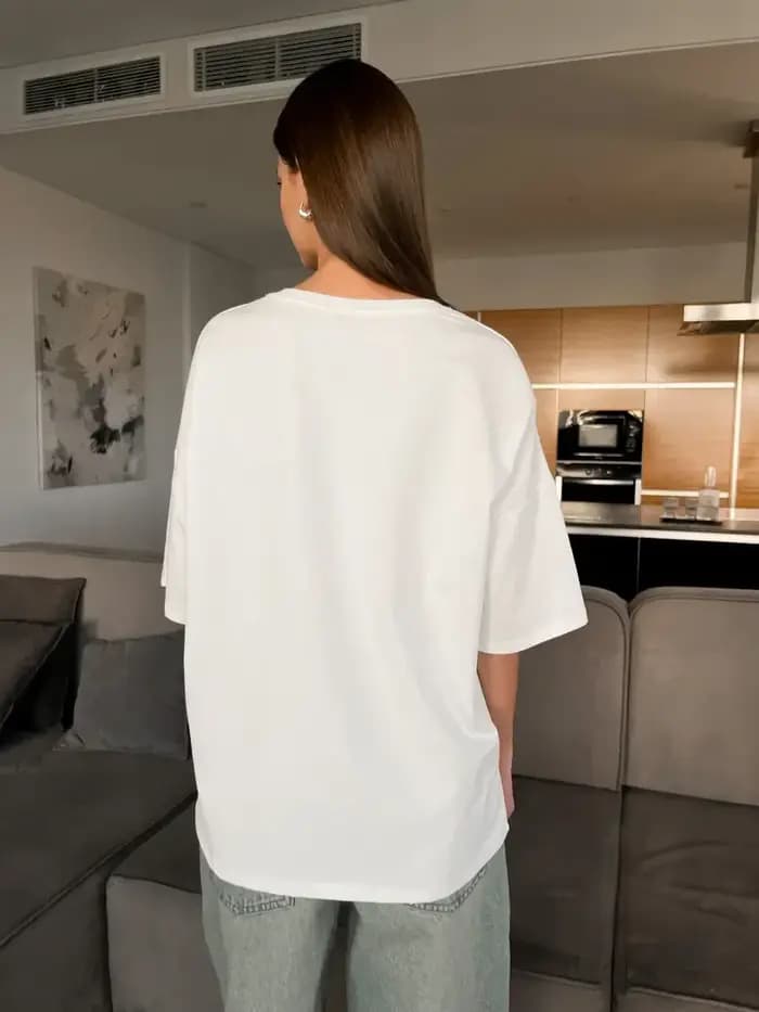 T-shirt à manches mi-longues pour femme