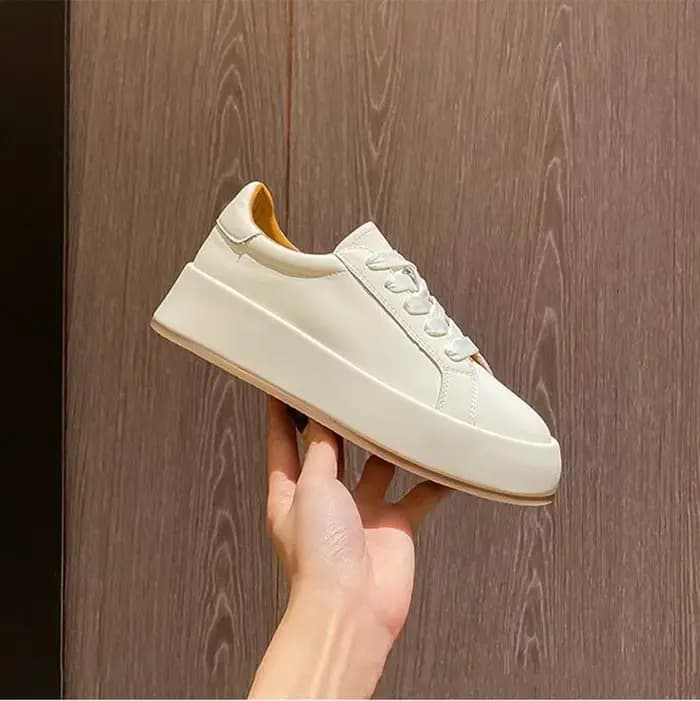 Chaussures en cuir véritable pour femmes