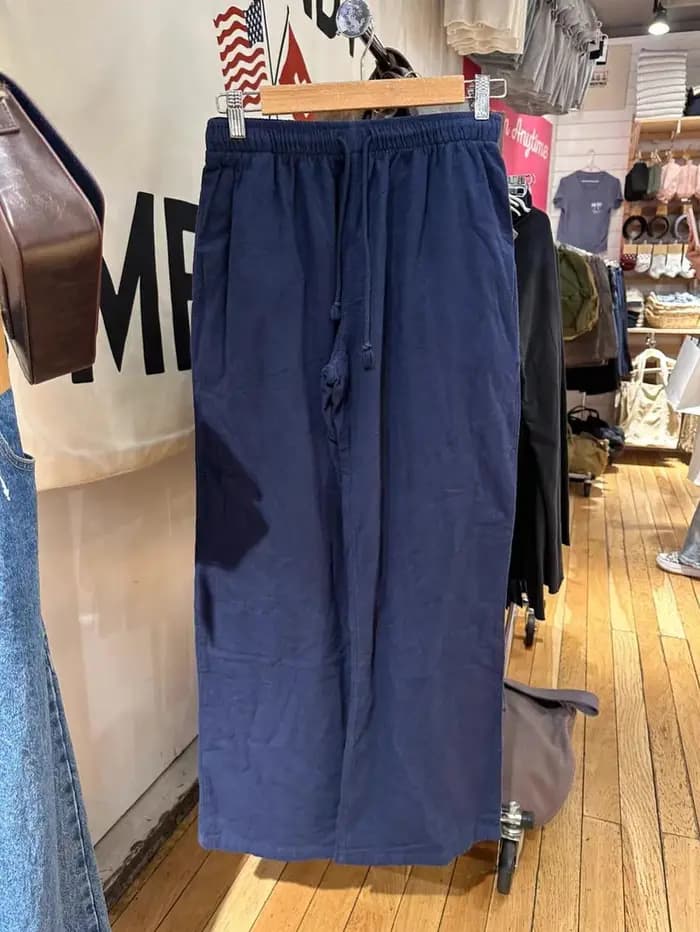 Pantalon ample avec cordon de serrage pour femme