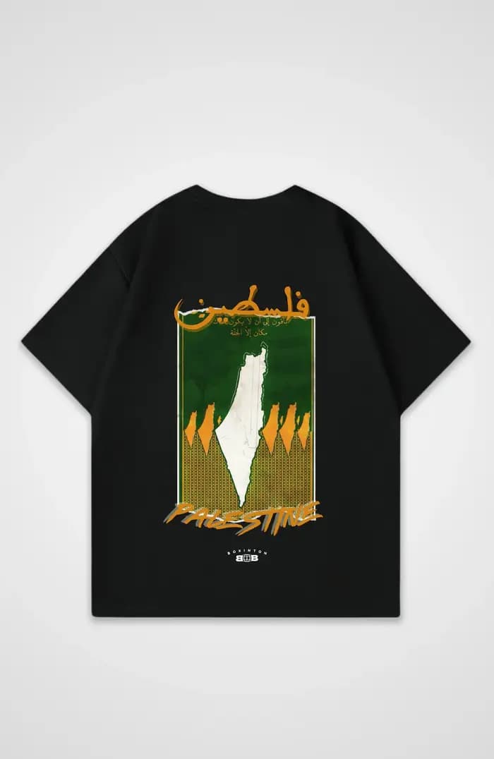 Palestine T-shirt surdimensionné hommes T-shirts graphiques hauts homme vêtements coton hommes T-shi