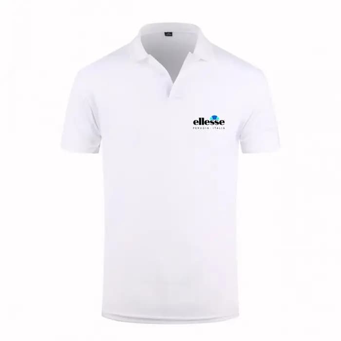 Nouveau polo rouge pour homme 2026 avec logo Ellesse