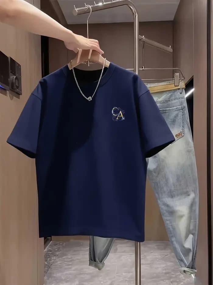 T-shirt pour homme, 100% coton