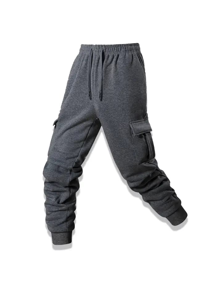 2025 nouveaux hommes Joggers pantalon ample cordon pantalons longs