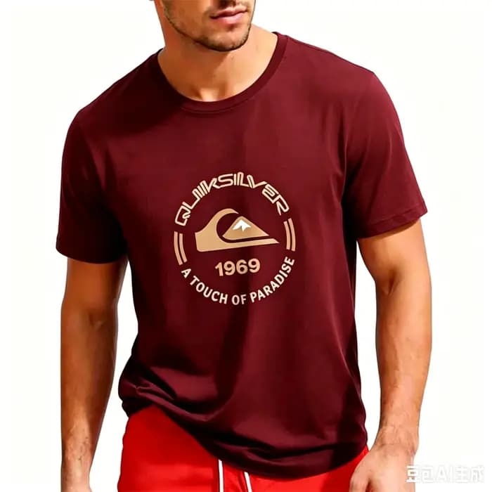 T-shirt à manches courtes pour hommes