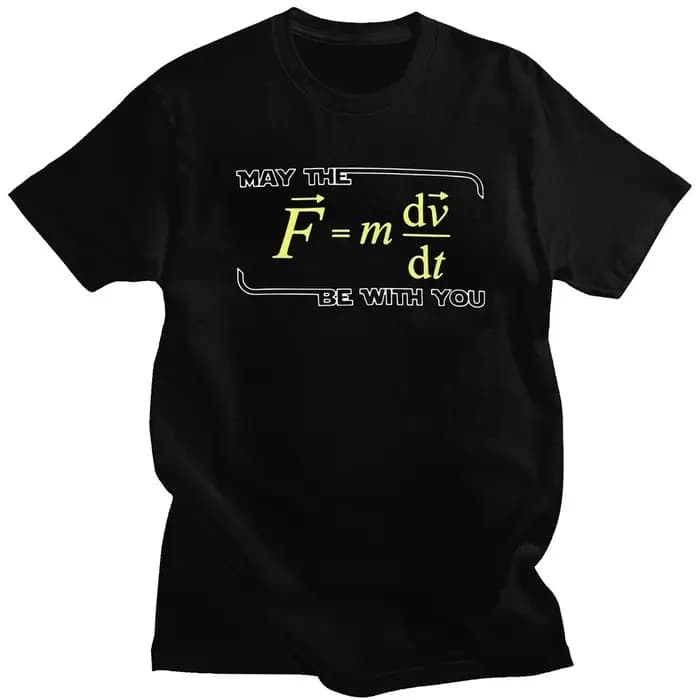 2024 symbole mathématique drôle physique T-shirt unisexe été hauts