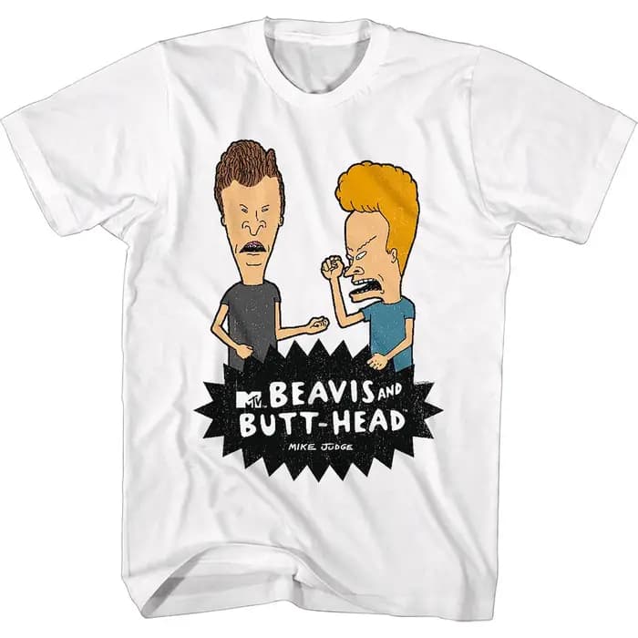 T-Shirt Beavis and Butt-head 100% coton