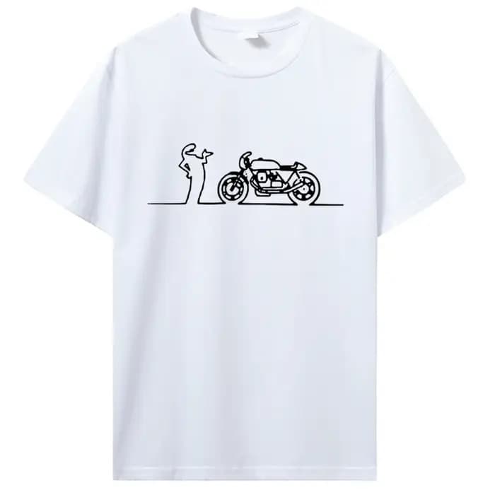Hommes femmes Moto La Linea Nomads T-Shirt Lineman série TV vêtements coton t-shirts