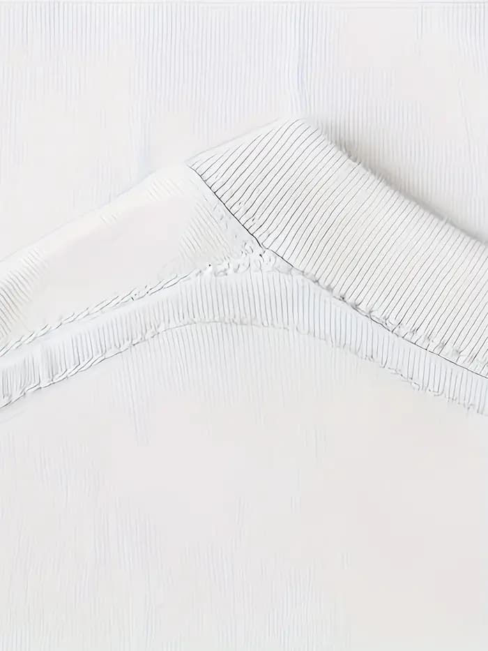 T-shirt imprimé de marque tendance à manches courtes