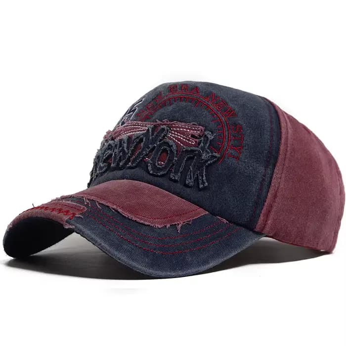 Casquettes pour hommes vintage délavées