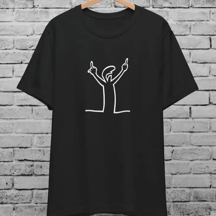 Angry La Linea T-Shirt unisexe pour hommes femmes la ligne Osvaldo Vintage cadeau drôle années 80 dessin animé été décontracté confort coton t-shirts
