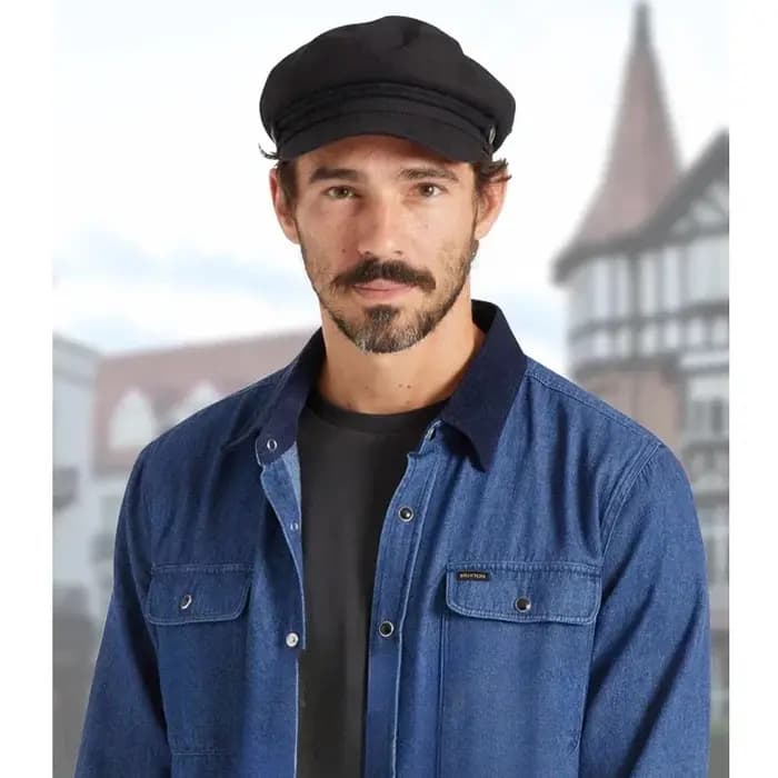 Casquette marine grande taille 62cm pour hommes