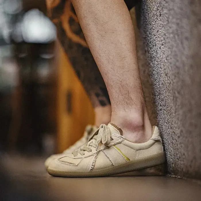 Chaussures de sport classiques allemandes à lacets