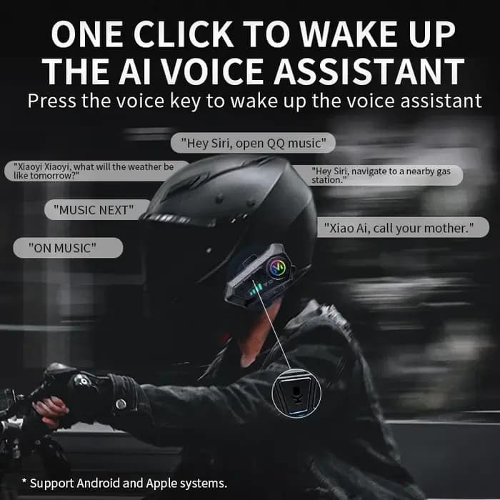 Y10 Bluetooth 5.3 casque casque sans fil mains libres appel téléphone Kit Moto étanche écouteur lect