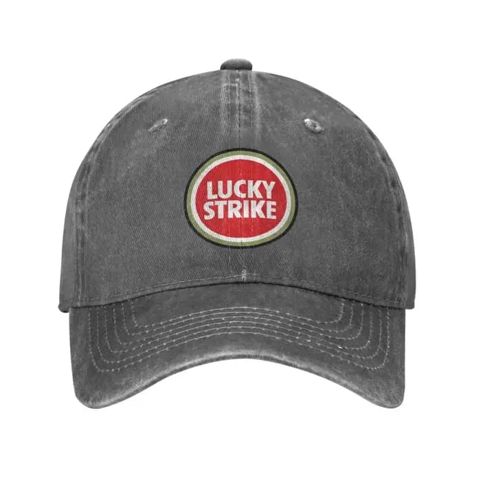 Lucky Strike lettres Troye Sivan musique Sport rétro Cowboy lavé casquettes de Baseball hommes Denim rue marée chapeau