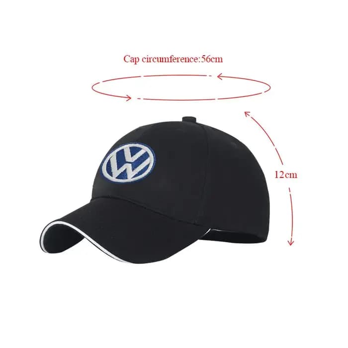 Casquette de baseball réglable avec emblème de voiture