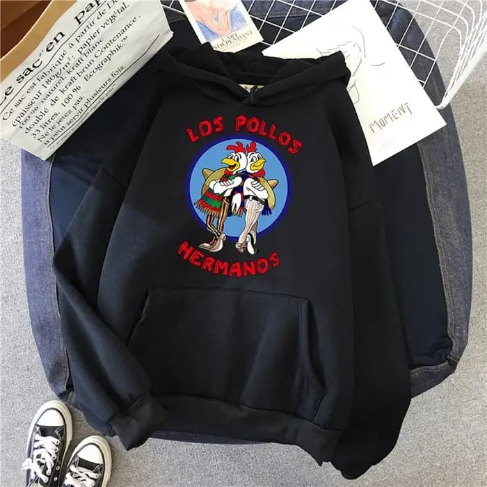 Sweat à capuche imprimé Los Pollos Hermanos