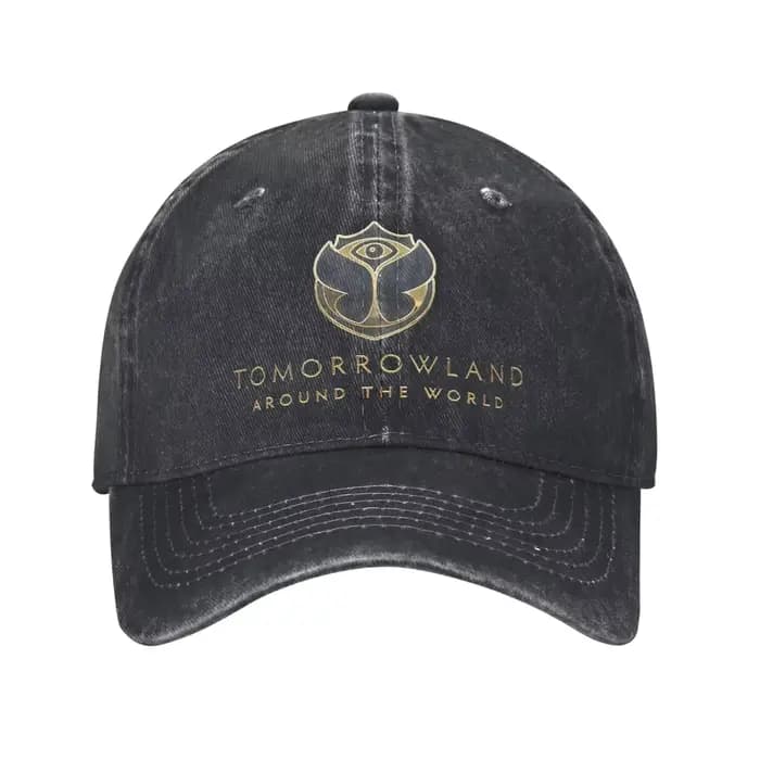 Casquette de baseball pour hommes avec logo Tomorrowland 2026, tendance