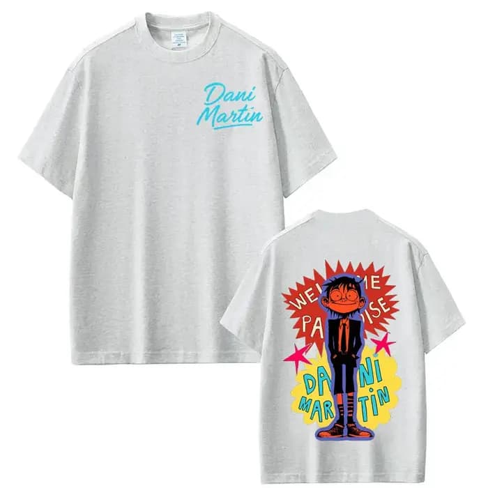 Chanteur Dani Martin mode Vintage graphique T-shirt hommes femmes Harajuku T-shirts à manches courtes coton décontracté
