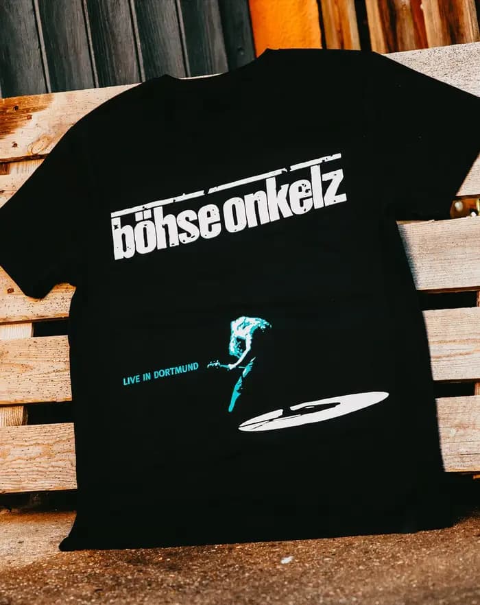 Böhse Onkelz Live in Dortmund T-shirt hommes femmes surdimensionné Y2k décontracté coton femme mâle T-shirts vêtements