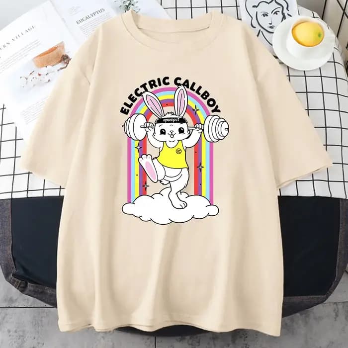 Garçon bande électrique Callboy T-shirts Style Grunge impression graphique t-shirt femmes/hommes