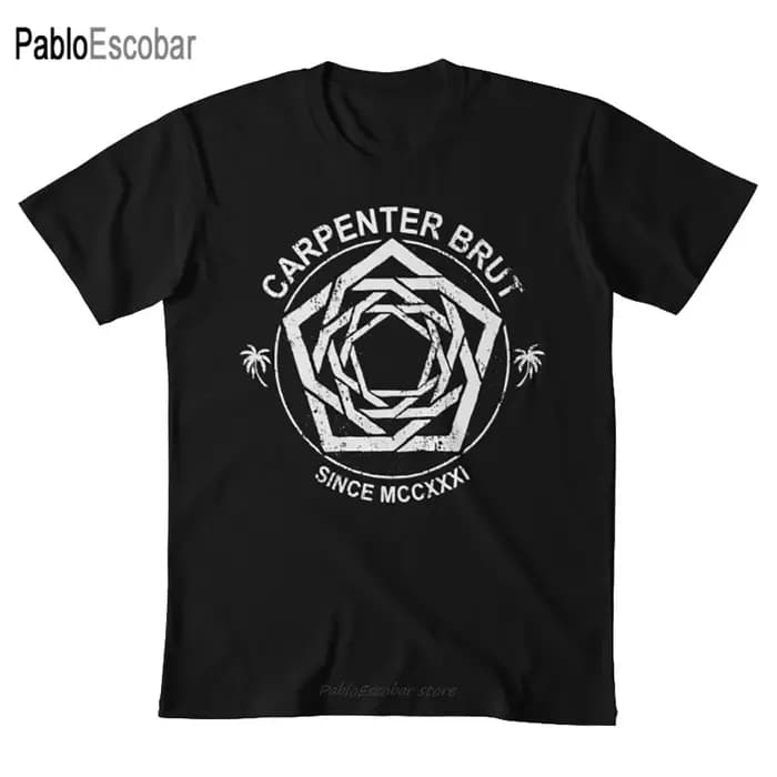 T-shirt charpentier Brut (Wei?) pour hommes