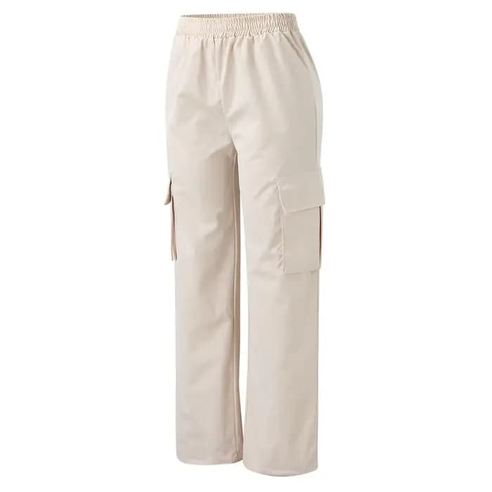 Mode femmes Baggy Joggers pantalon décontracté Communte femme Chic droit Cargo