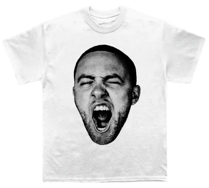 Mac Miller T-shirt en coton pour hommes
