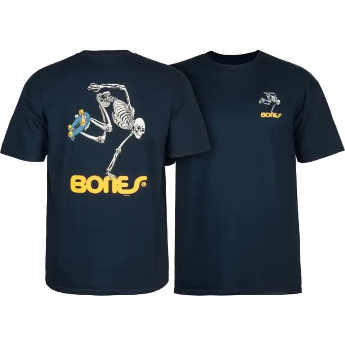 Marque américaine de skateboard rare - Collection de t-shirts bleu marine