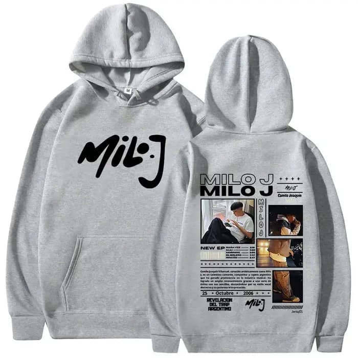 Rappeur Milo J 111 Album Merch sweat à capuche pour homme femmes vêtements Vintage Hip Hop
