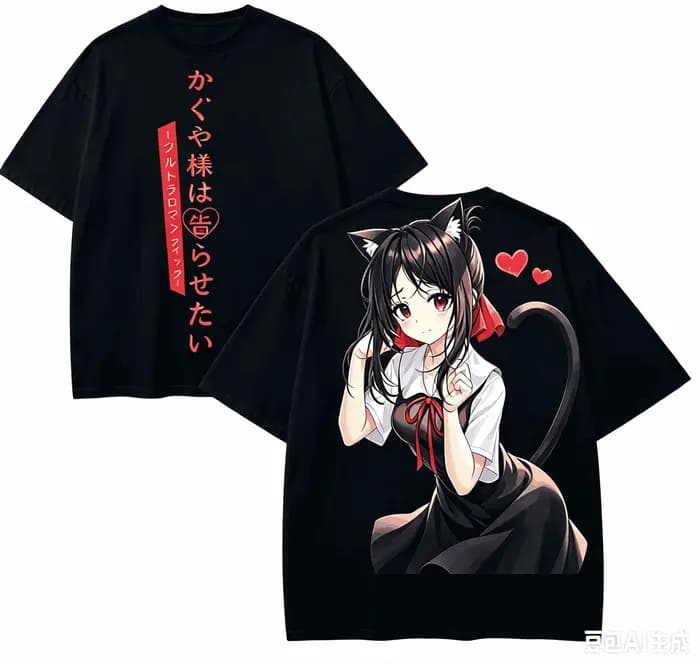 T-shirt Kaguya-sama Love Is War pour les amateurs d'anime