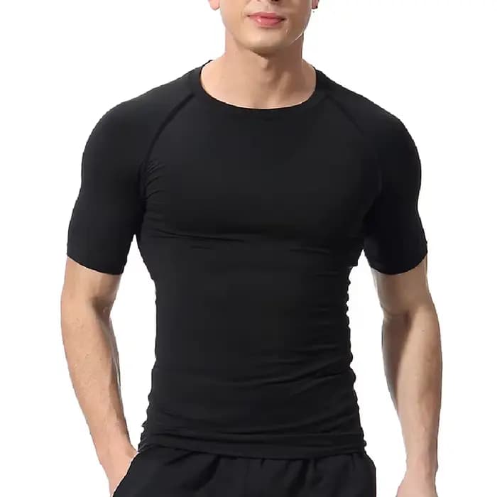 T-shirt de sport à manches courtes pour homme