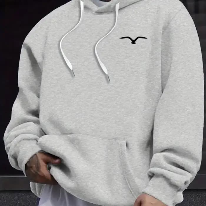 Sweat-shirt à capuche décontracté et confortable pour homme