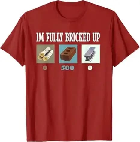 Je suis entièrement briqué drôle jeu T-Shirt humoristique jeu vidéo Gamer graphique disant