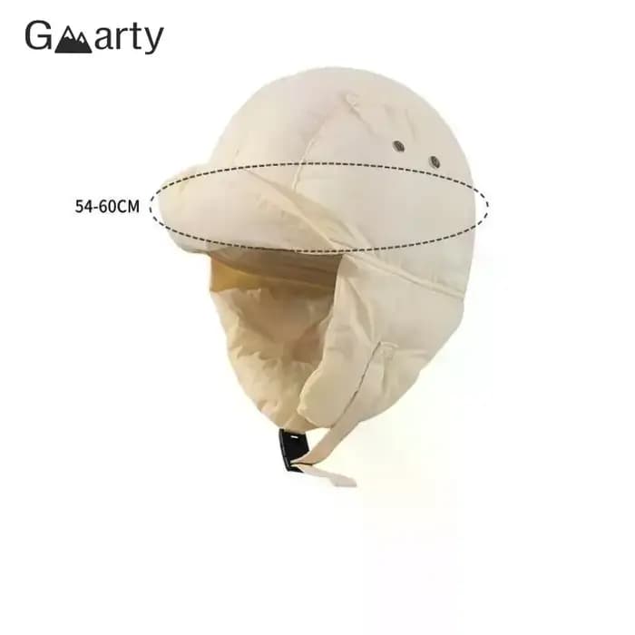 Chapeaux de bombardier rembourrés de couleur unie