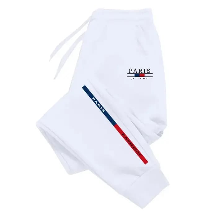 Pantalon de survêtement Paris Fashion pour homme – Nouveauté 2026 – Jogger décontracté quatre saisons pour le sport et le quotidien – Confort intérieur et extérieur