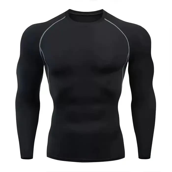T-shirt unisexe de sport fitness couleur unie noir coupe ample rétro personnalisable à manches courtes/ajustées/longues/à capuche – Personnalisation disponible