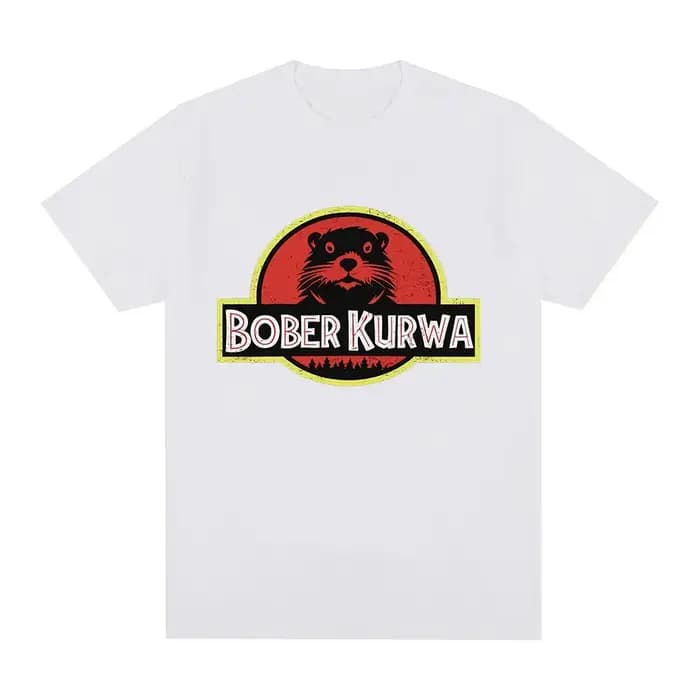 T-shirt graphique Bober Kurwa Bobr Funny Meme pour hommes et femmes