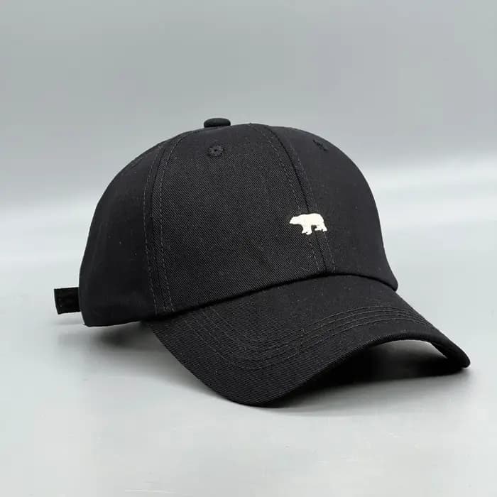 Chapeau de soleil brodé ours polaire