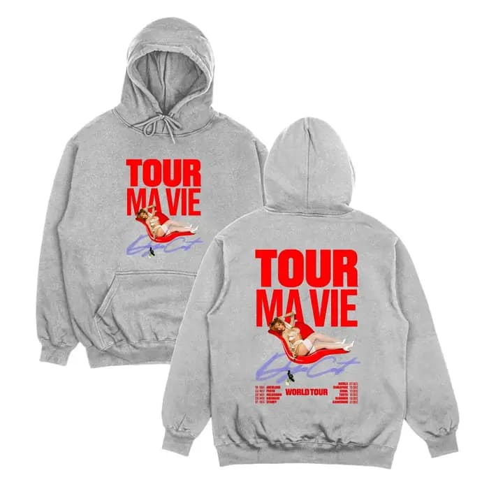 Doja Cat World Tour 2025 sweat à capuche pour homme rétro Hip Hop mode sweats femmes à manches longues vêtements Harajuku haute rue pull