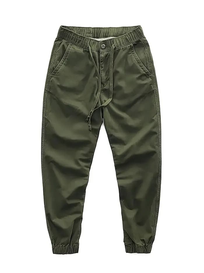 Pantalon de jogging décontracté en coton pour homme