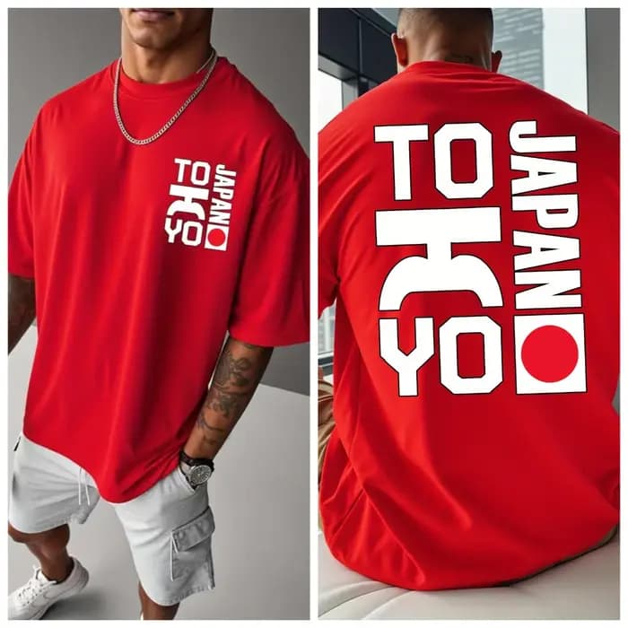 Japon TOKYO japonais graphique gothique hommes femmes T-shirt Streetwear surdimensionné décontracté cadeau coton