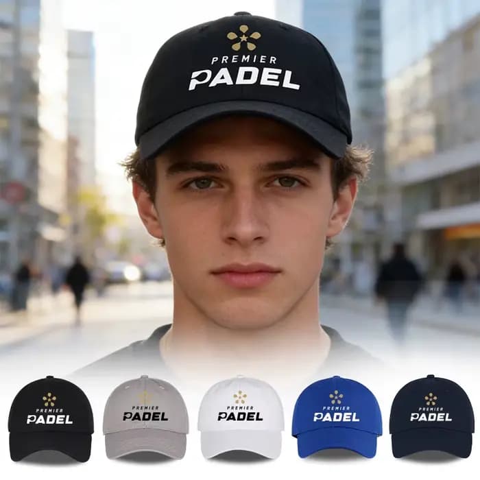 Casquette de baseball imprimée MLFO Premier Padel Soft-Peak